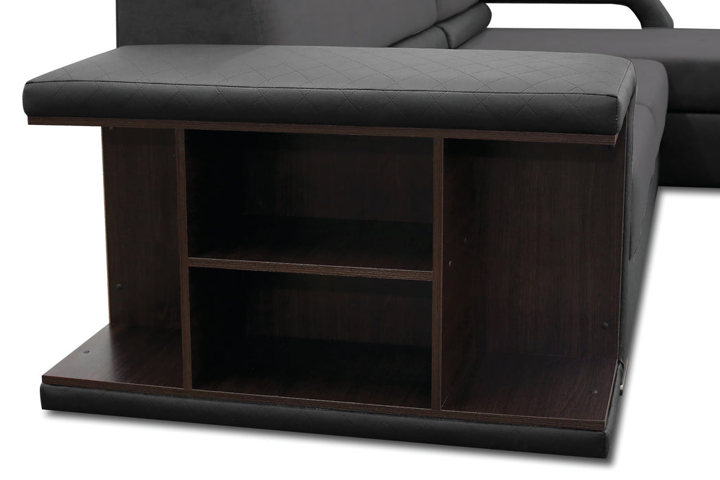 AMARO RIGHT GRAY-By Skyler Furniture