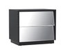 Contemporary 2 Drawer Nightstand VENICE-NS