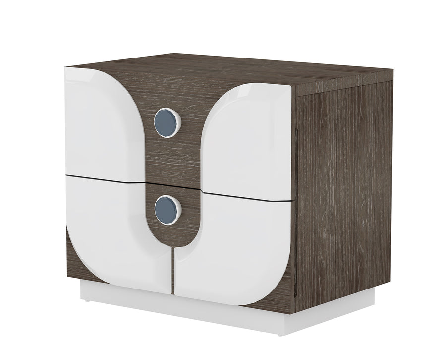 Modern 2-Drawer Nightstand LONDON-NS