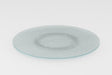 24” Round Clear Crackled Glass Lazy Susan LAZY-SUSAN-24S