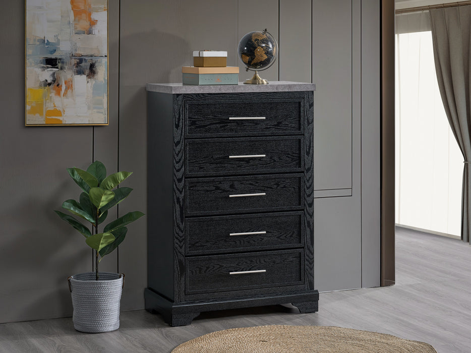 Glory Furniture Grande Chest - Black