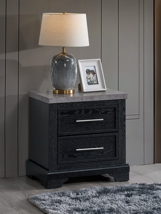 Glory Furniture Grande Nightstand - Black