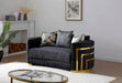 Glory Furniture Soledad Loveseat - Black
