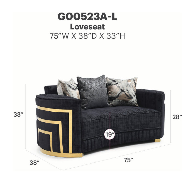 Glory Furniture Soledad Loveseat