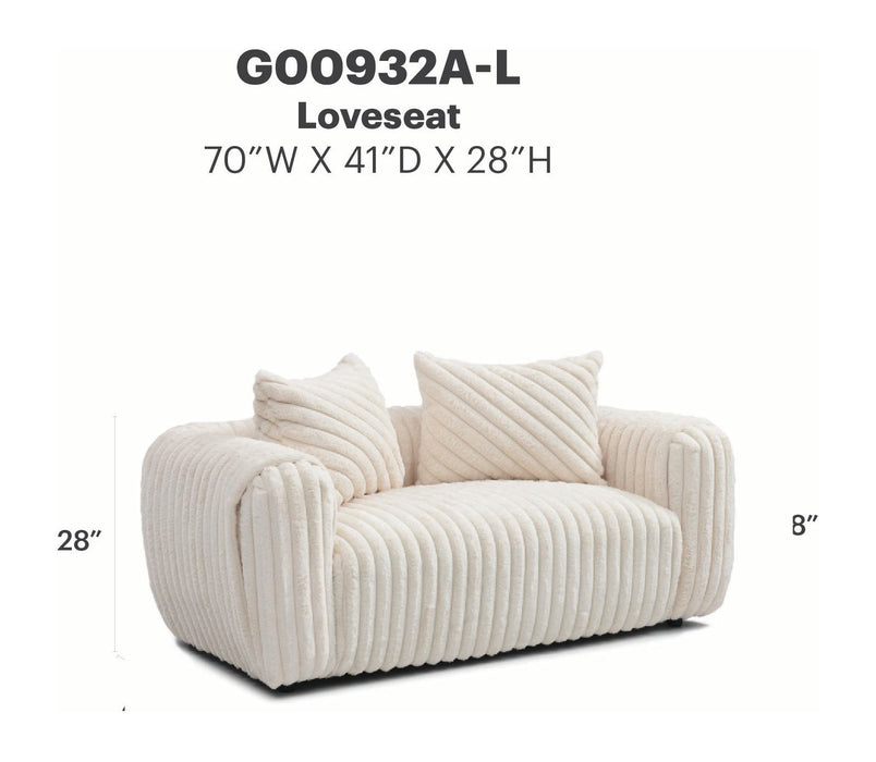 Loveseat Glory Furniture Cancun