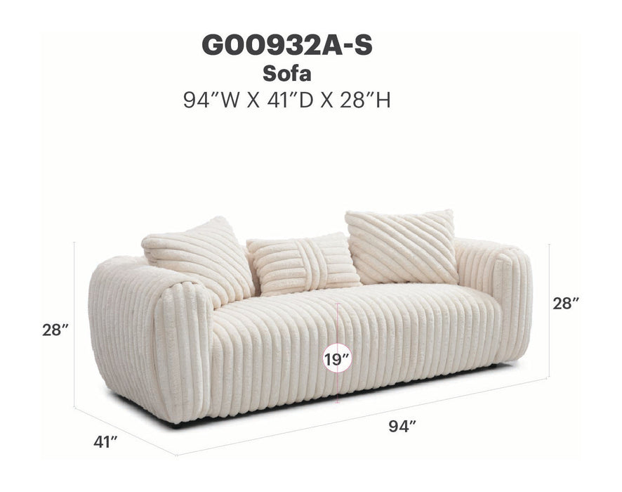 Sofá Glory Furniture Cancun