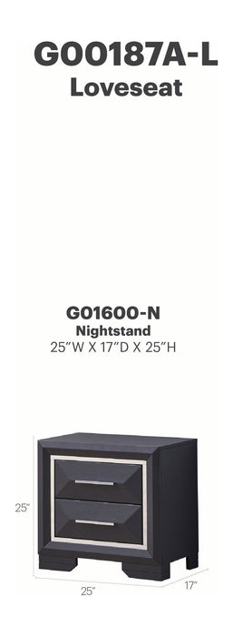 Glory Furniture Liverpool Nightstand