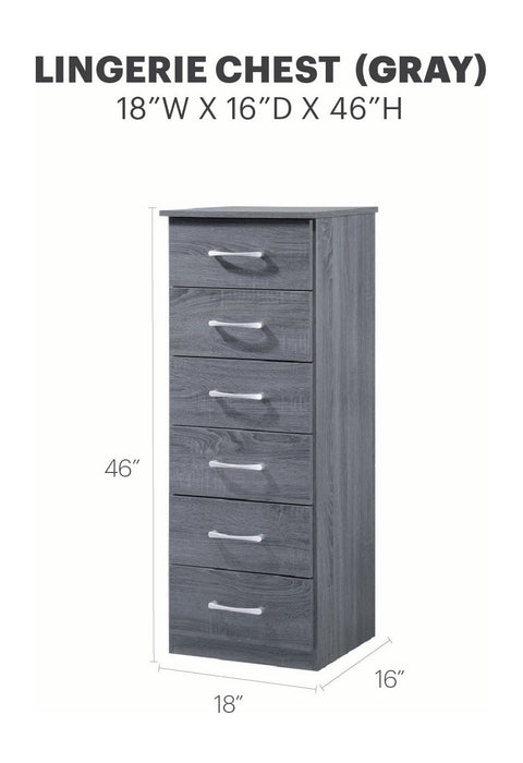 Cajonera Glory Furniture Boston Lingerie