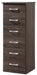 Glory Furniture Boston G025-LC Lingerie Chest , Wenge G025-LC
