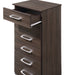 Glory Furniture Boston G025-LC Lingerie Chest , Wenge G025-LC