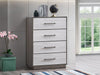 Glory Furniture Aberdeen Chest - Gray/Oak