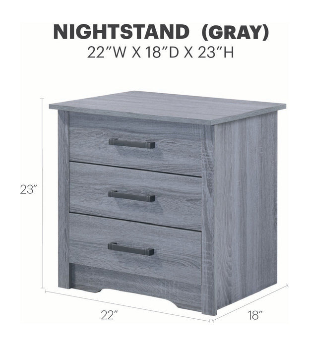 Mesita de noche Glory Furniture Hudson