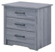 Glory Furniture Hudson G026-N RTA Nightstand , GrayG026-N