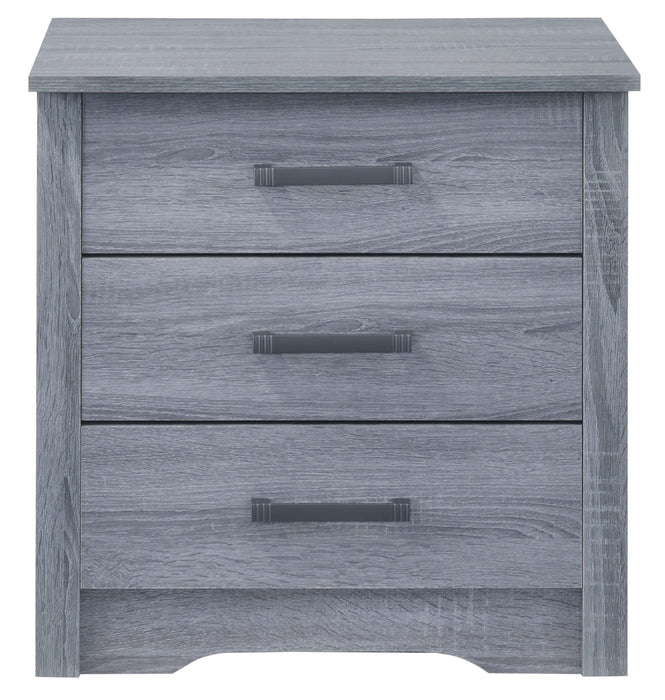 Glory Furniture Hudson G026-N RTA Nightstand , GrayG026-N