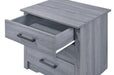 Glory Furniture Hudson G026-N RTA Nightstand , GrayG026-N