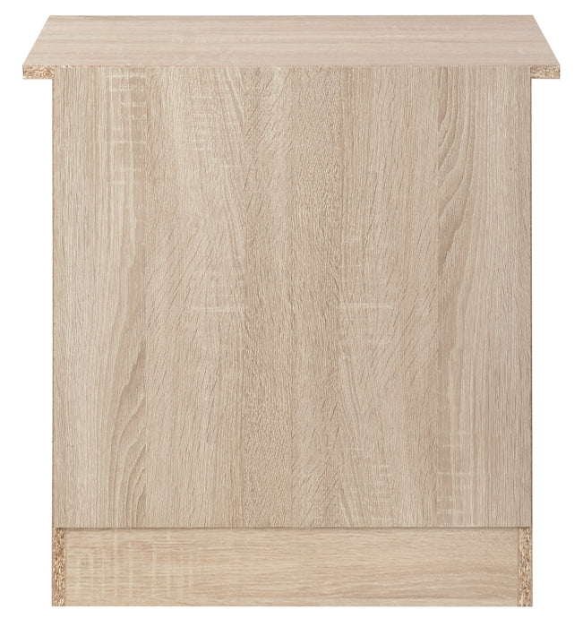 Glory Furniture Hudson G027-N RTA Nightstand , Sandle Wood G027-N