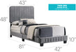 Glory Furniture Lodi G0408-UP BED