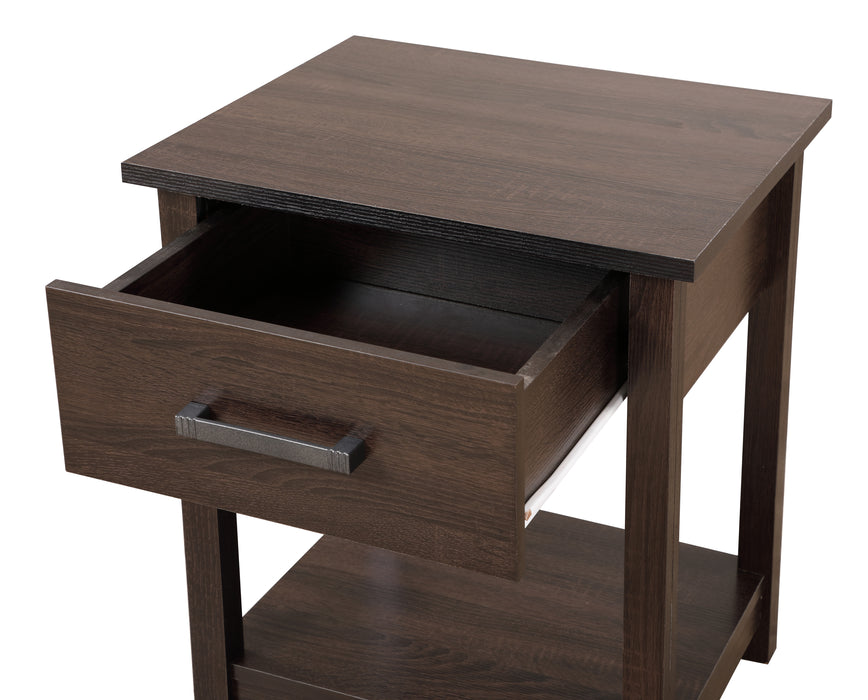 Glory Furniture Salem G058-N Nightstand , Wenge G058-N