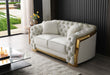 Glory Furniture Lexi Loveseat - Ivory