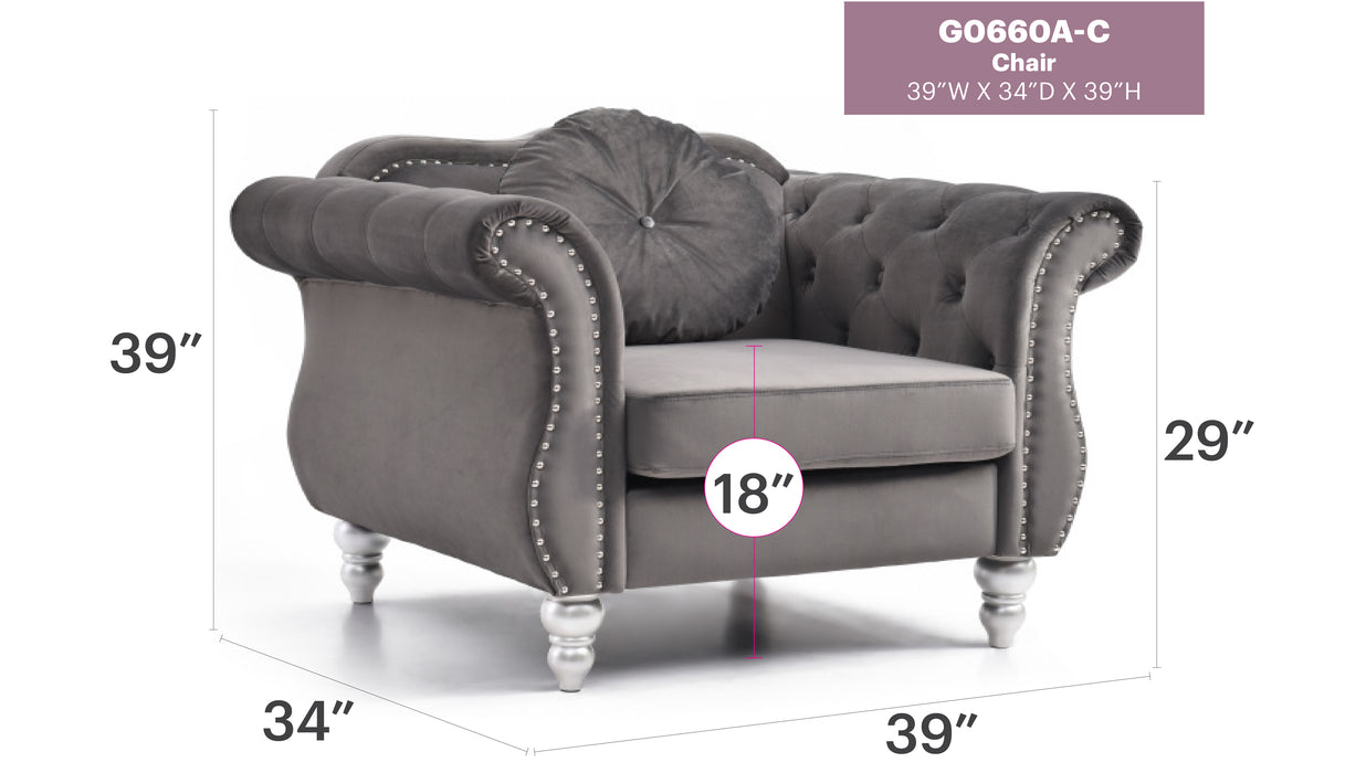 Glory Furniture Hollywood G06609A-C Chair 