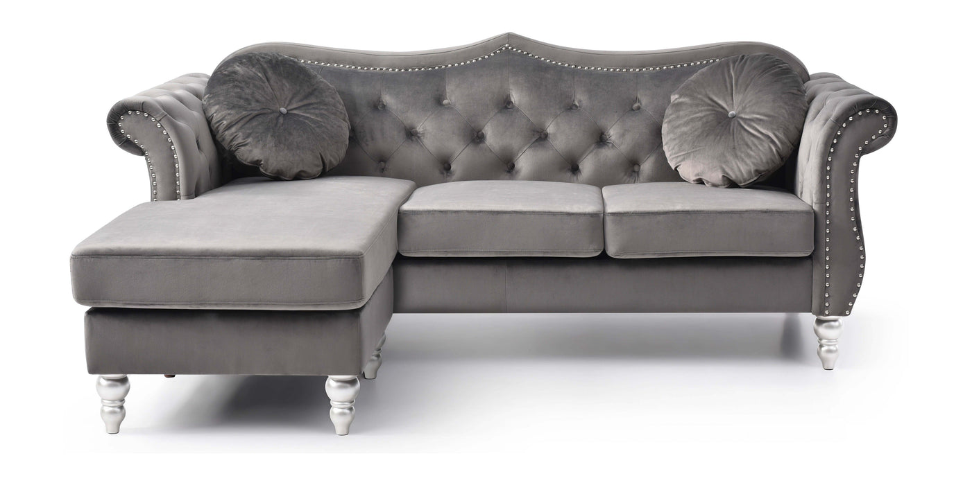 Glory Furniture Hollywood Sofa Chaise