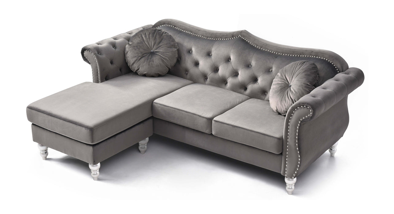 Glory Furniture Hollywood Sofa Chaise