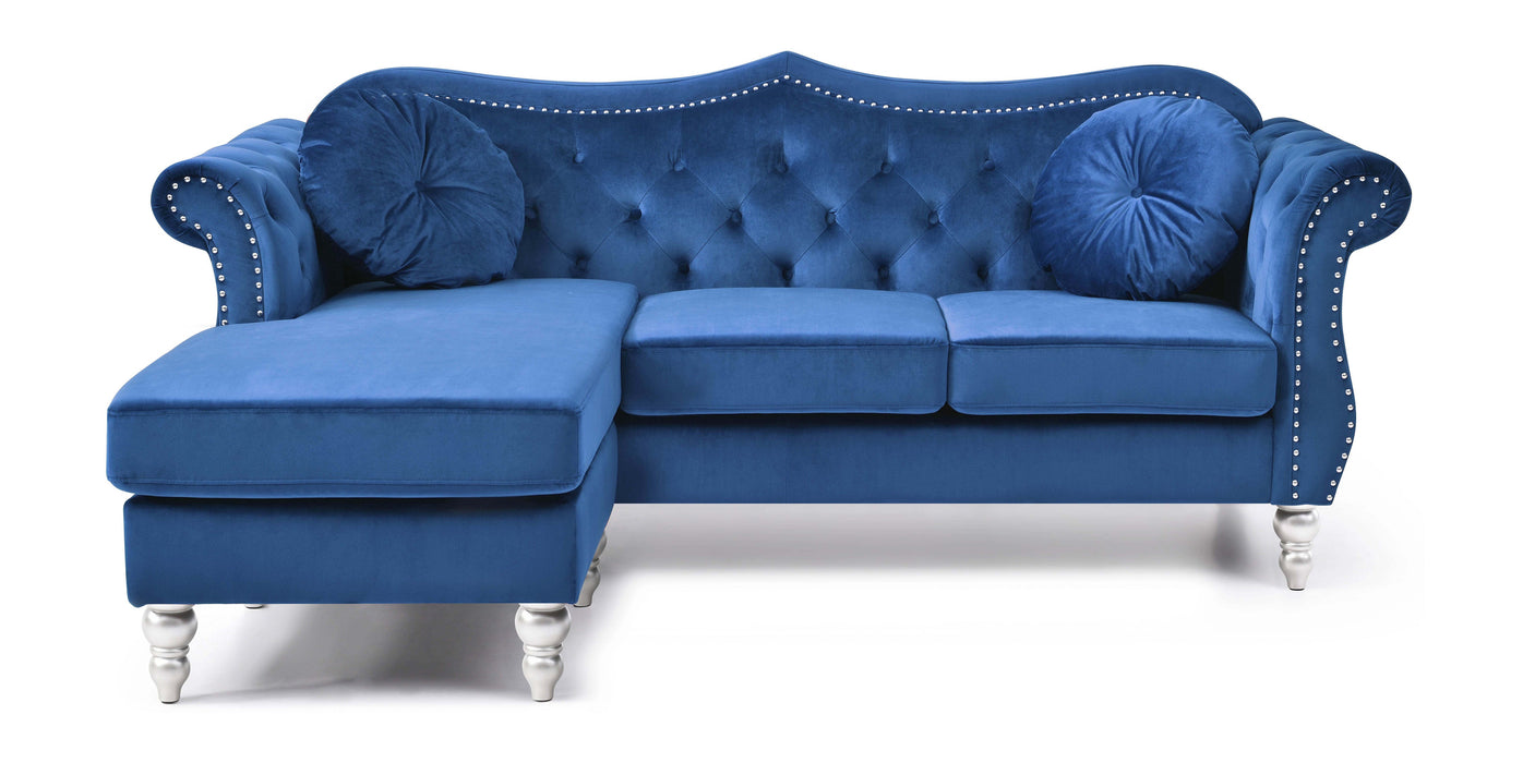 Glory Furniture Hollywood Sofa Chaise