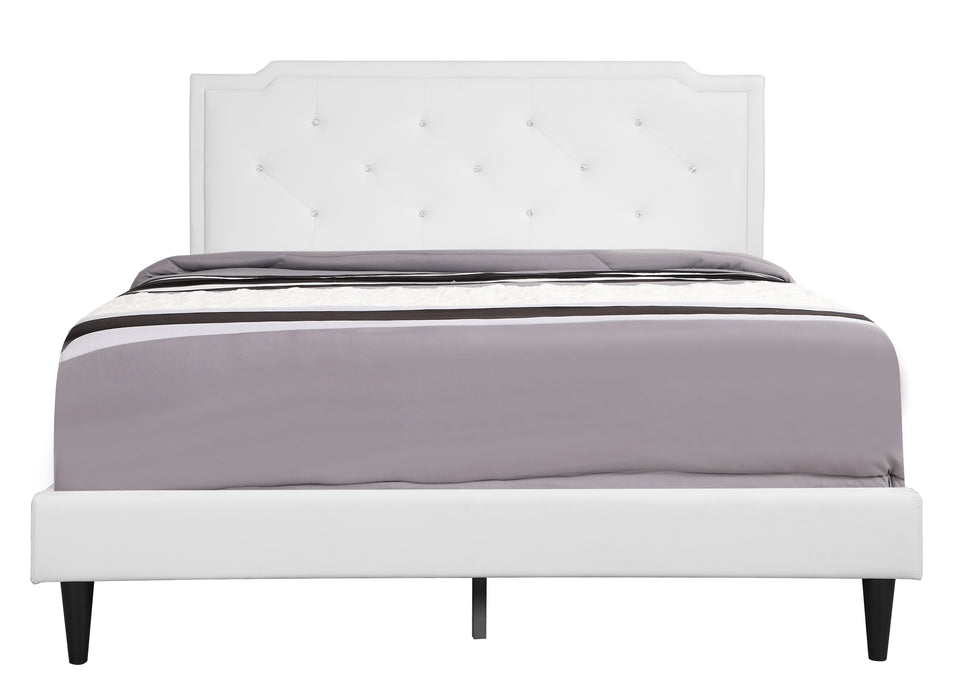 Glory Furniture Deb G1118-UP Bed All in One Box White 