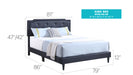 Glory Furniture Deb G1119-UP Bed -All in One Box Black