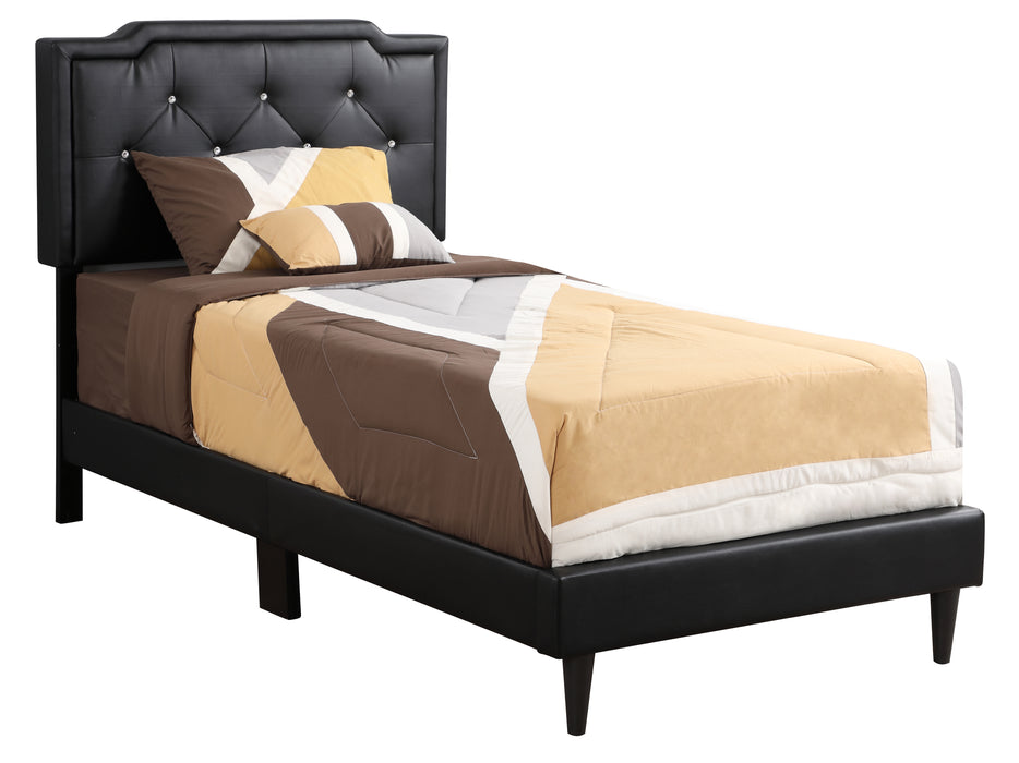 Glory Furniture Deb G1119-UP Bed -All in One Box Black