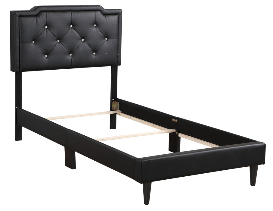 Glory Furniture Deb G1119-UP Bed -All in One Box Black