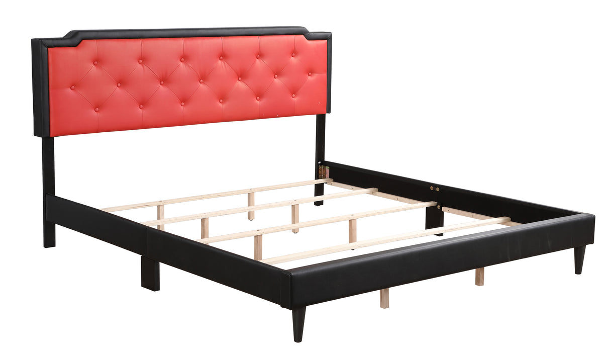 Glory Furniture Deb G1120-UP Bed -All in One Box Black 