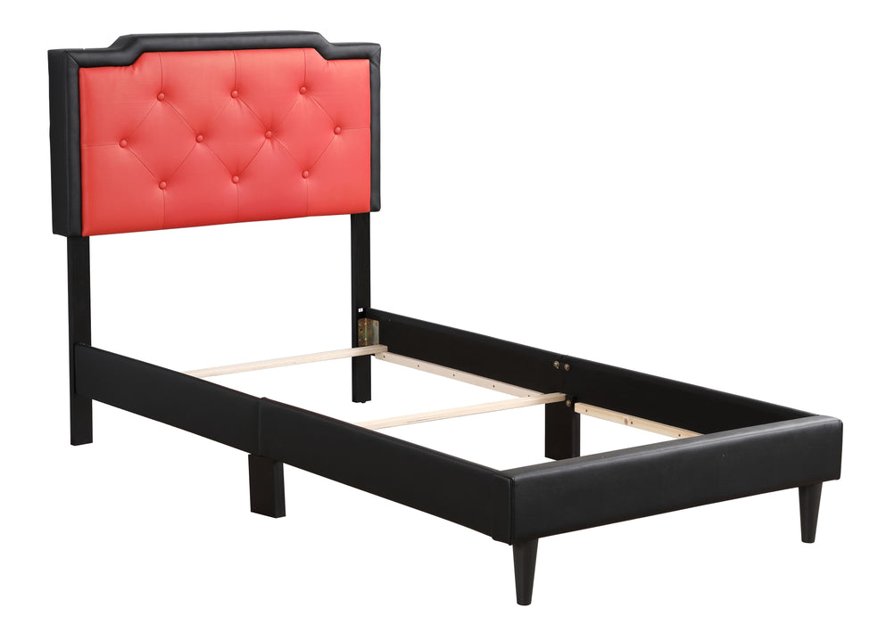 Glory Furniture Deb G1120-UP Bed -All in One Box Black 