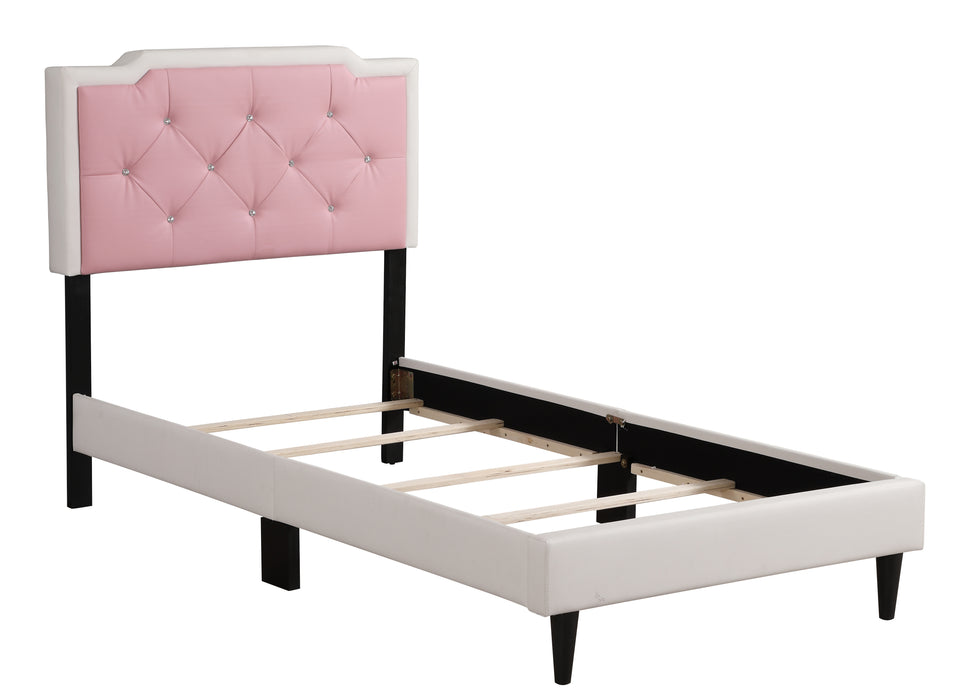 Glory Furniture Deb G1122-UP Bed All in One Box White 
