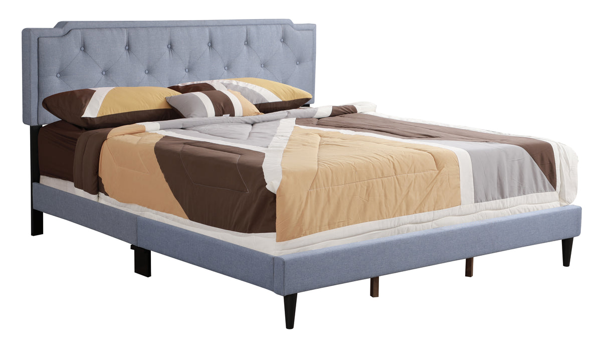 Glory Furniture Deb G1123-UP Bed -All in One Box Blue 