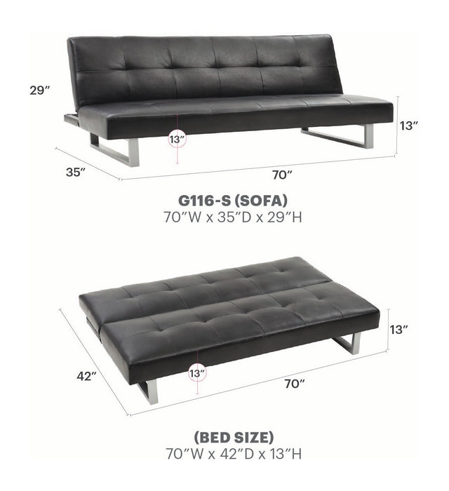 Sofá cama Glory Furniture Chroma