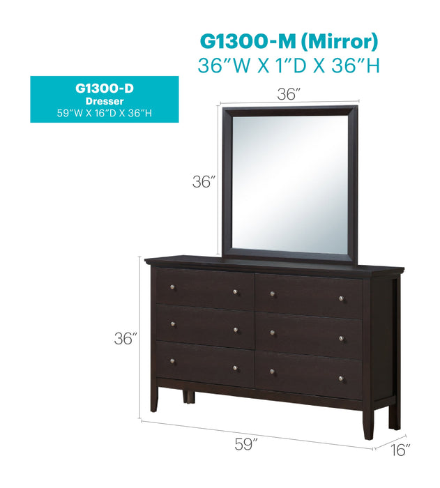 Glory Furniture Primo Dresser
