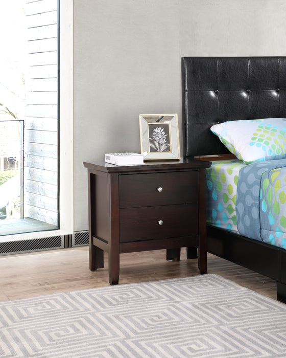 Glory Furniture Primo G1300-N Nightstand , Espresso G1300-N