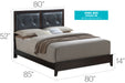 Glory Furniture Primo G1300A-Bed Espresso 