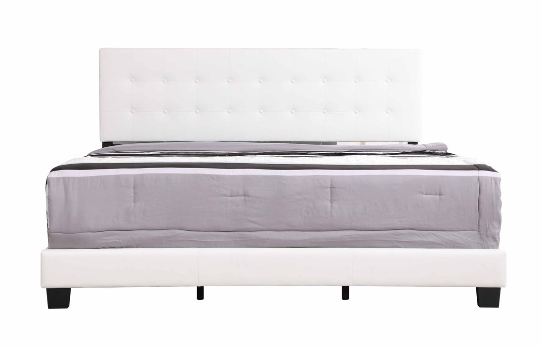 Glory Furniture Caldwell G1305-UP Bed White 