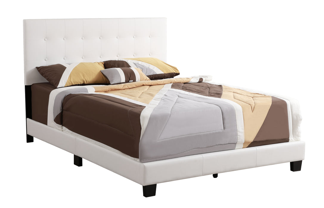 Glory Furniture Caldwell G1305-UP Bed White 