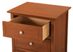 Glory Furniture Daniel G1314-N-60 3 Drawer Nightstand , Oak G1314-N-60
