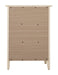 Glory Furniture Daniel G1315-N-75 3 Drawer Nightstand , Beige G1315-N-75