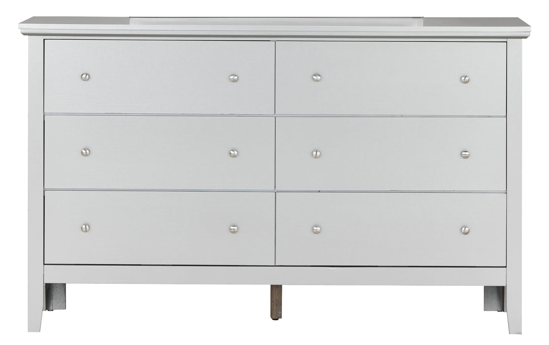 Glory Furniture Primo G1333-D Dresser , Silver Champagne G1333-D