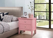 Glory Furniture Primo G1334-N Nightstand , Pink G1334-N