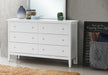Glory Furniture Primo G1339-D Dresser , White G1339-D