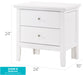 Glory Furniture Primo G1339-N Nightstand , White G1339-N