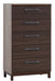 Glory Furniture Magnolia G1400-CH Chest , Gray/Brown G1400-CH