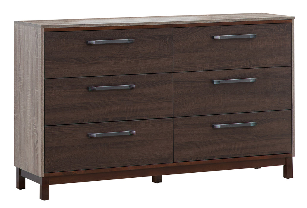 Glory Furniture Magnolia G1400-D Dresser , Gray/Brown G1400-D