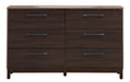 Glory Furniture Magnolia G1400-D Dresser , Gray/Brown G1400-D